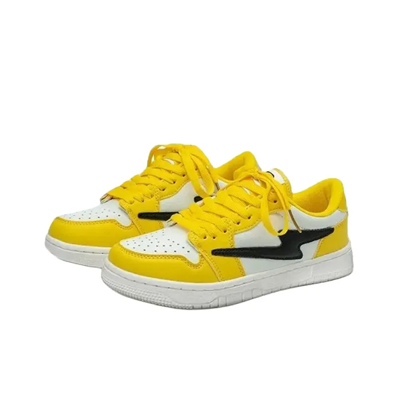 ALI THE FOX Slip Resistant, Abrasion Resistant, Balance, Lightweight, Breathable Low Top Skateboard Shoes Unisex-27