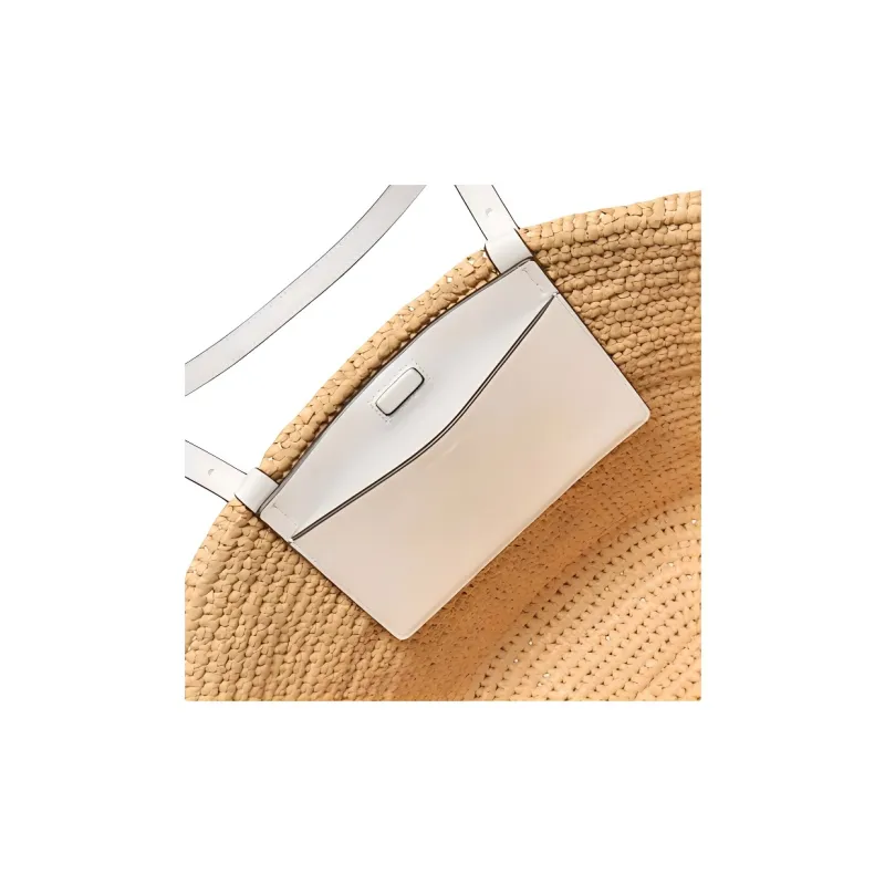 MICHAEL KORS Fabric Tote Bag, Shopping Bag, Shoulder Bag Large Size Women's Natural & White-2