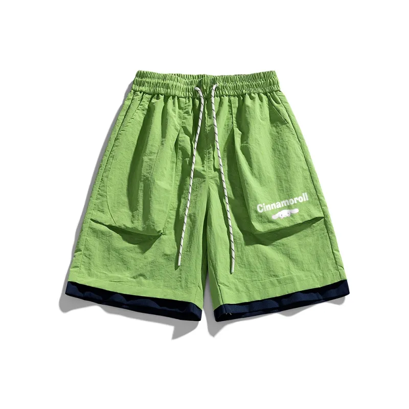 Sanrio x CINNAMOROLL Yugui Dog Casual Shorts Unisex-16