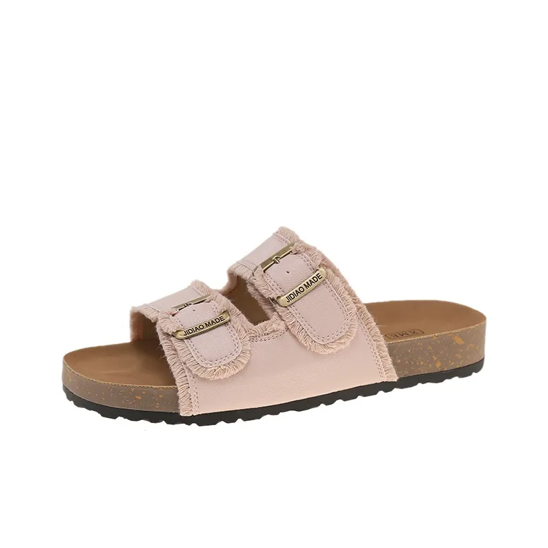 Puppytown Slip Resistant Abrasion Resistant Slide Slippers Women's-12