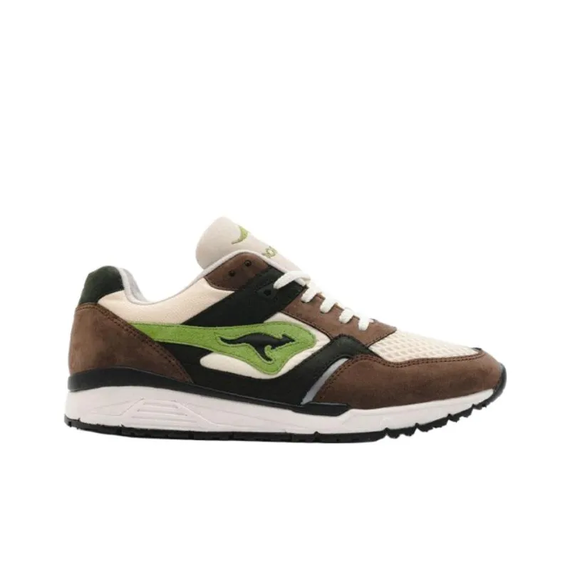 KangaROOS Anti Slip Wear Resistant Low Top Casual Shoes Unisex Brown Beige-1
