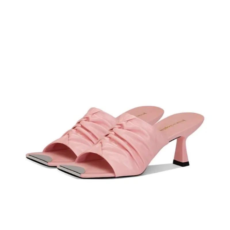 JESSICA SOPHIA Rubber Sole Slip Resistant Abrasion Resistant Slide Slippers Women's-1
