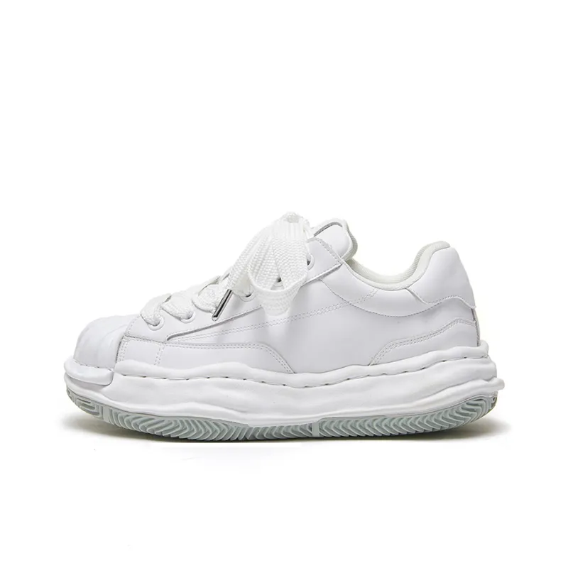 MASONONCE Low Top Skateboard Shoes Unisex White-0