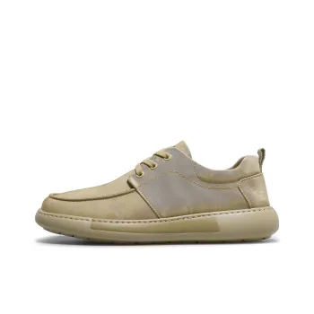 Desai Casual Shoes Men Low Top Apricot, Gray