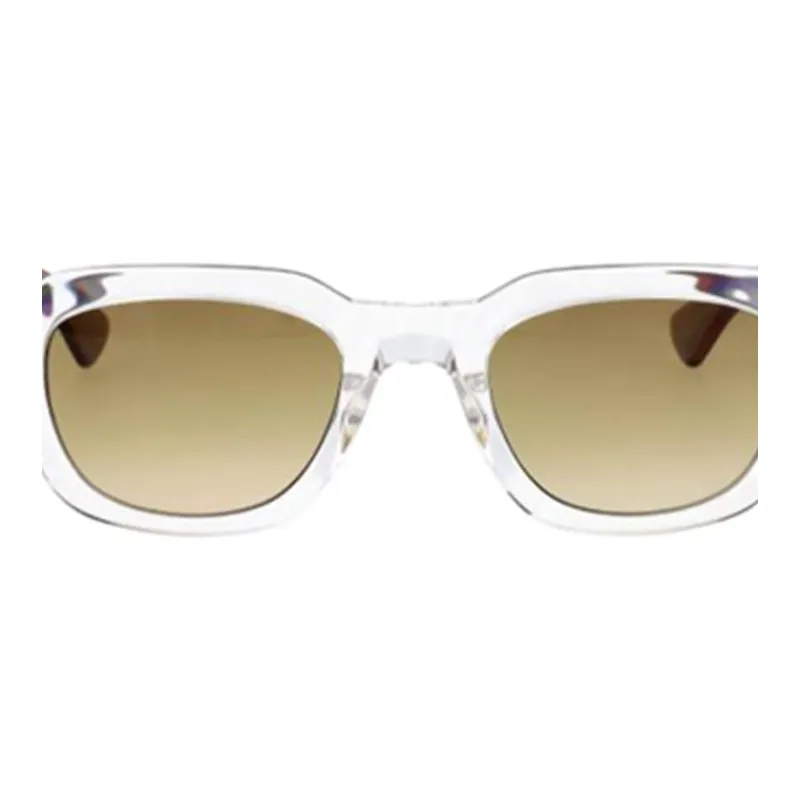 SAINT LAURENT Acetate Square Sunglasses Unisex Transparent-2