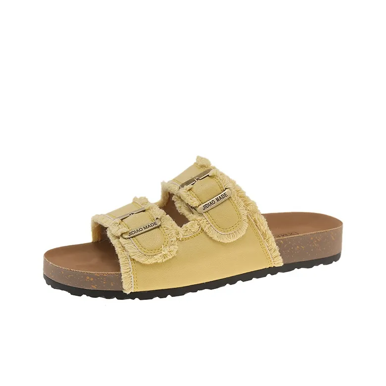 Puppytown Slip Resistant Abrasion Resistant Slide Slippers Women's-0