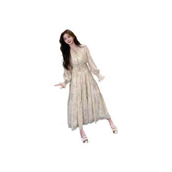Dior Beauty Long Sleeved Dress Women's