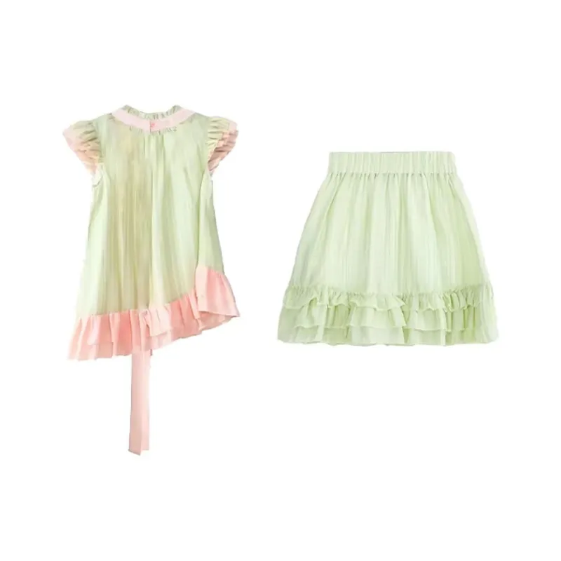 PUREIDOL Two Piece Skirt Sets Women's-1
