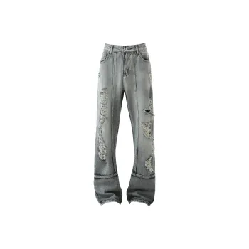 PANDA ADEVIL Jeans Unisex Blue Gray