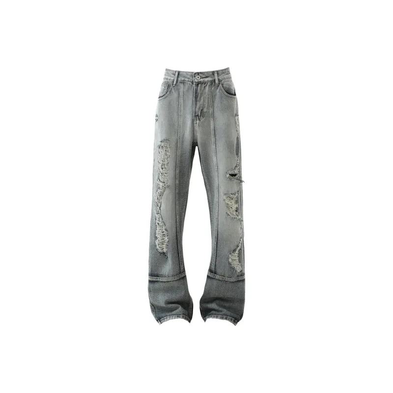 PANDA ADEVIL Jeans Unisex Blue Gray-0