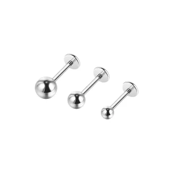 Daisy Dream Titanium Stud Earrings Unisex