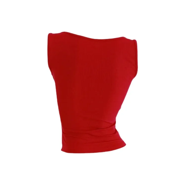 YGPRW Tank Tops Women's Red-1