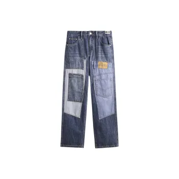 FCB ARCELONA Jeans Unisex Vintage Blue