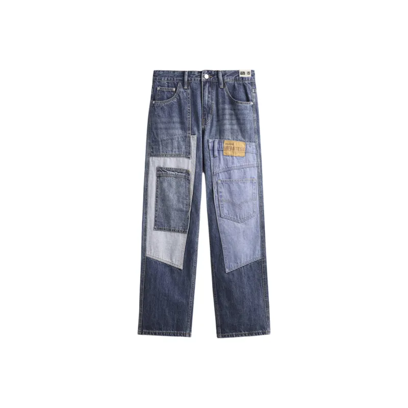 FCB ARCELONA Jeans Unisex Vintage Blue-0