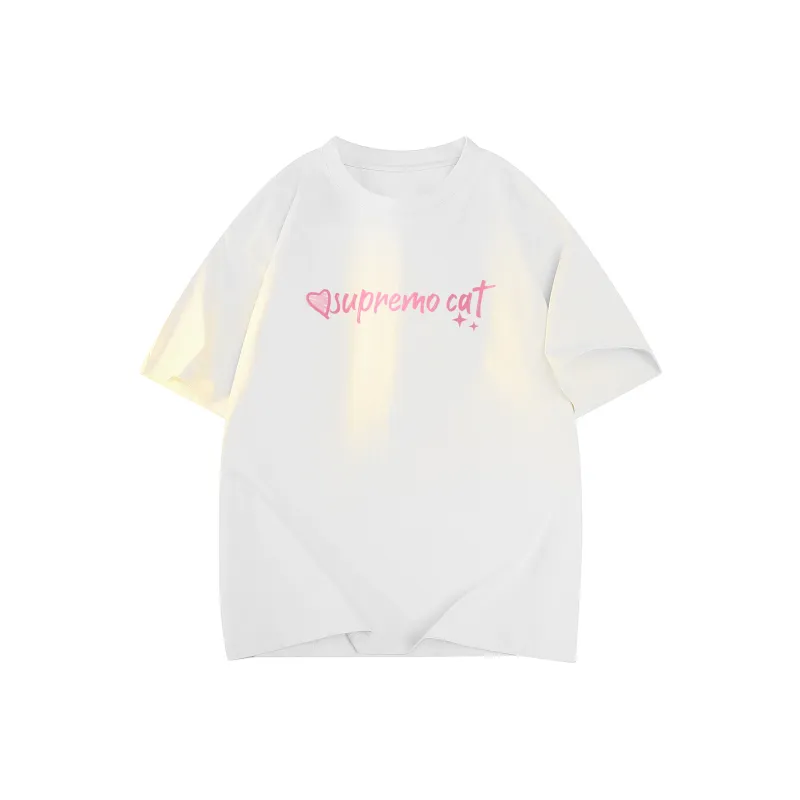 Supremo Cat T Shirts Unisex-3