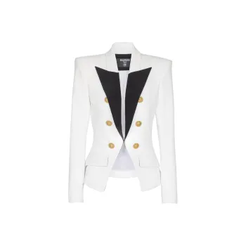 BALMAIN SS25 Jackets & Coats Women's White
