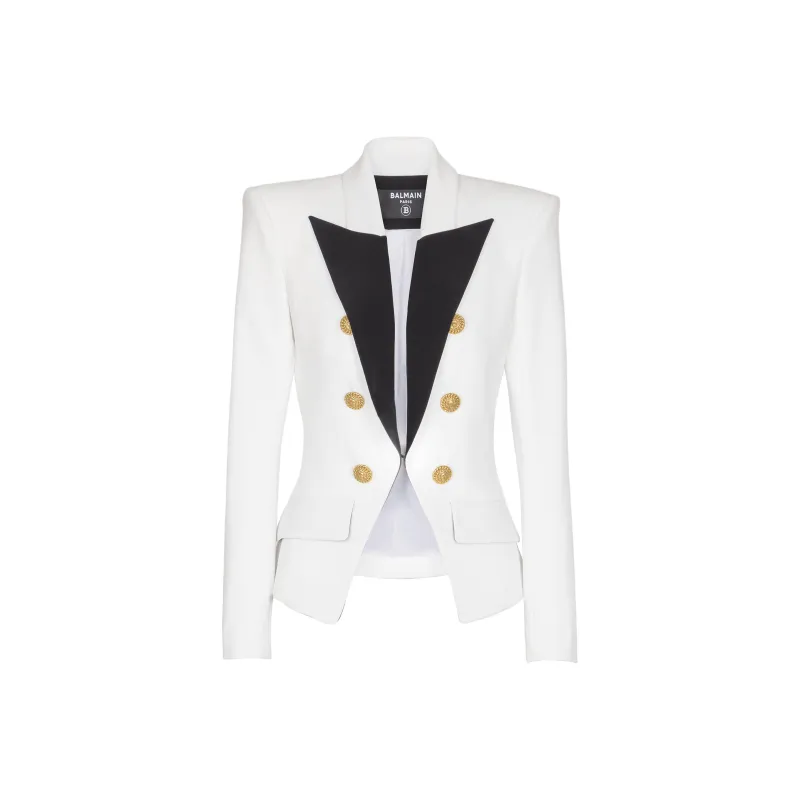 BALMAIN Two tone Jacket-0