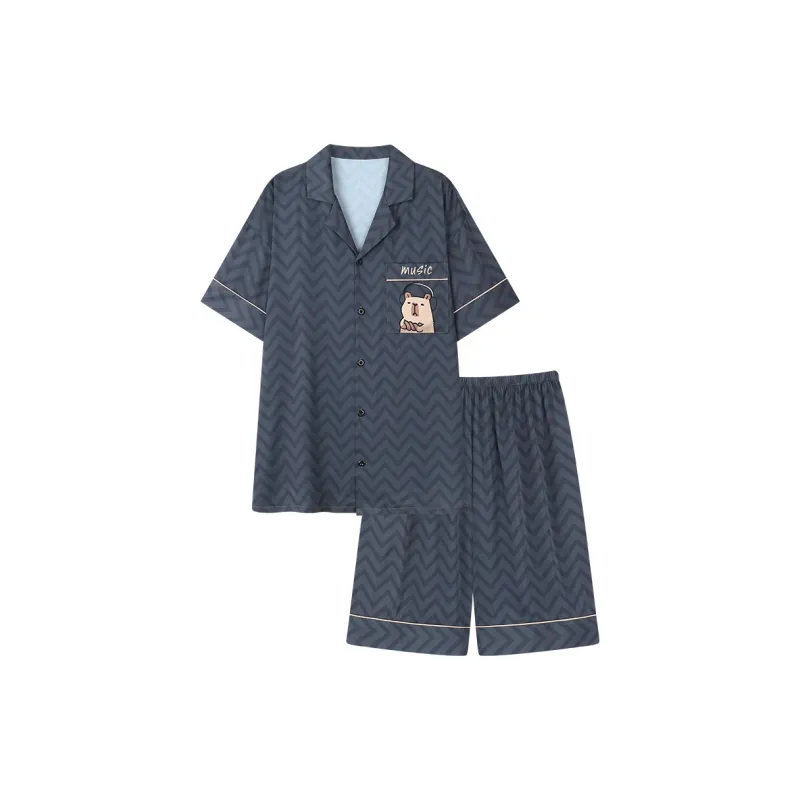Good fortune Men Pajama Sets-0