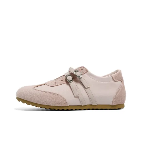 HUANQIU Abrasion Resistant, Breathable, Lightweight Low Top Casual Shoes Women's Pink