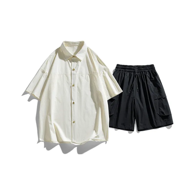 HOKLV Shirt Matching Set Unisex-7