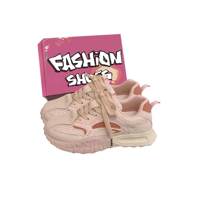 LURAD Casual Shoes Women's Low Top Pink-15