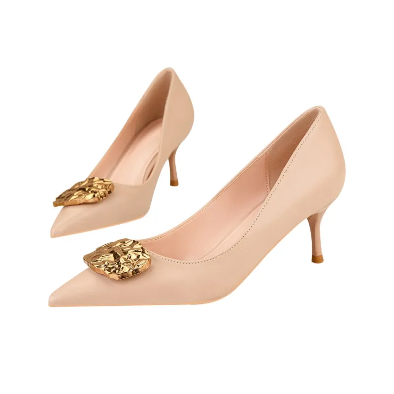 MCKP Slim Heel High Heels Women's-6