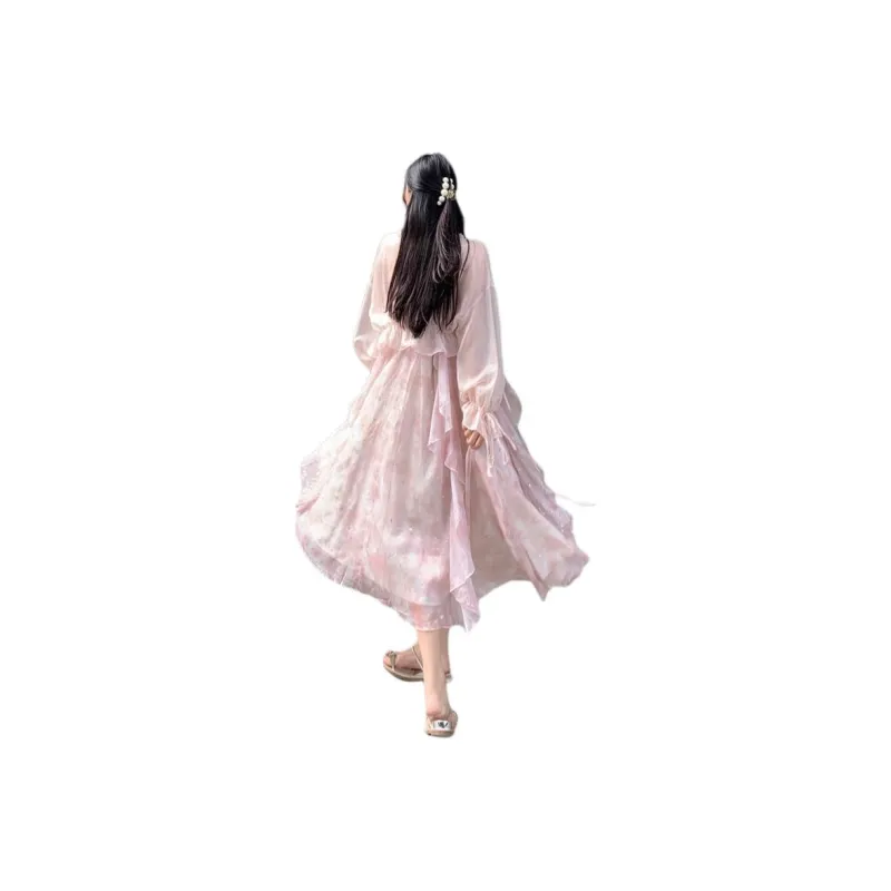 Dior Beauty Slip Dresses Women's Pink-1