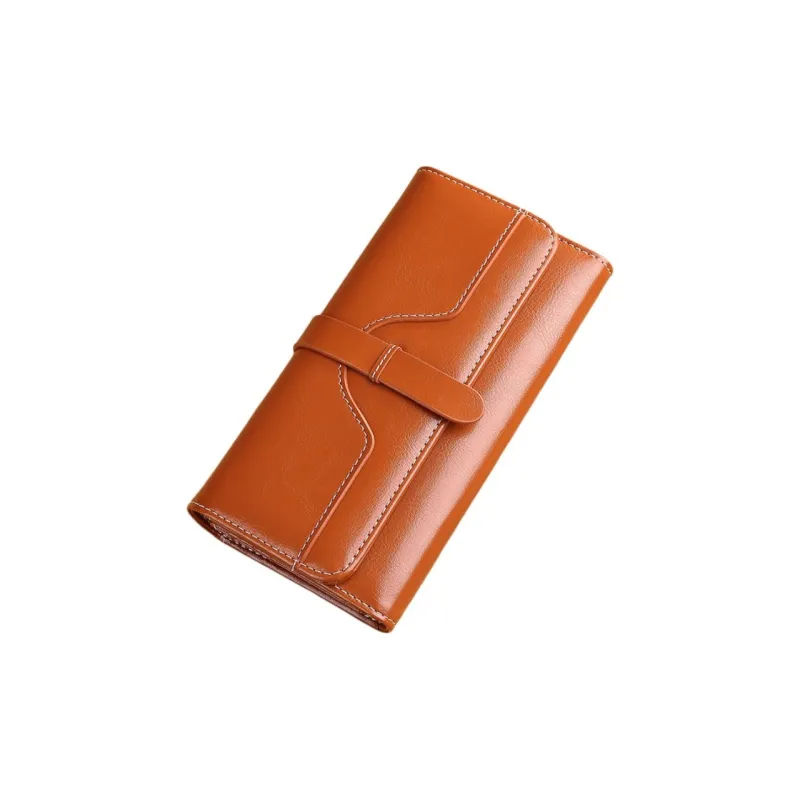 Gorora Cow Leather Wallet Regular Women's Multicolor-9