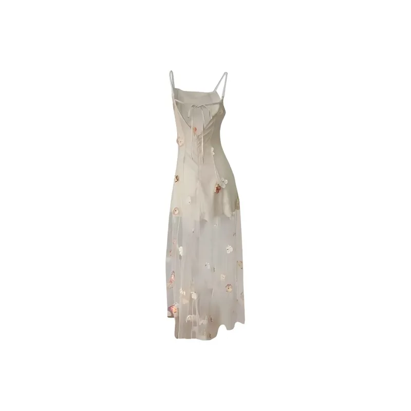 Lookinto Slip Dresses Women's Light Pink-1