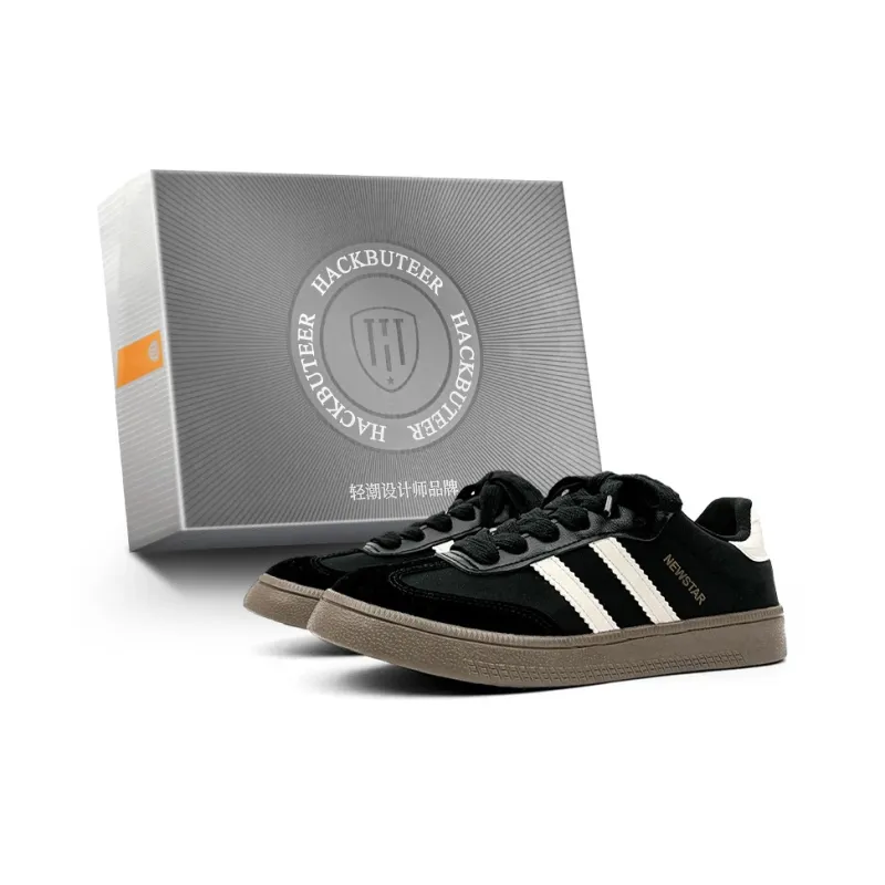 HACKBUTEER Low Top Skateboard Shoes Men's Box Included-6