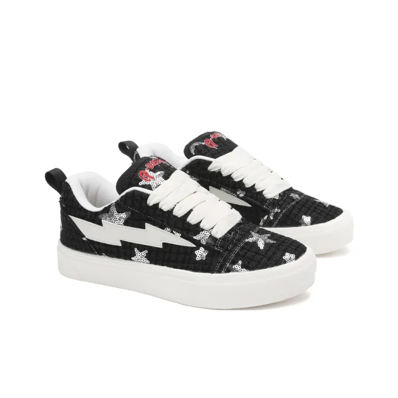 VFTS Anti Slip Wear Resistant Low Top Skateboard Shoes Unisex Jam Red-5
