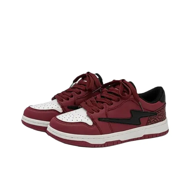 ALI THE FOX Slip Resistant, Abrasion Resistant, Balance, Lightweight, Breathable Low Top Skateboard Shoes Unisex-17