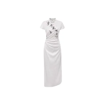 DOKZB Short Sleeved Dress Women's