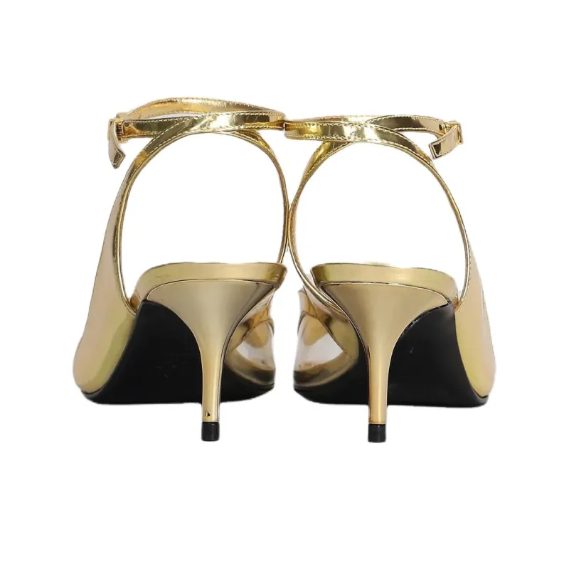 Schutz 65mm Leather Sandals Women's-3