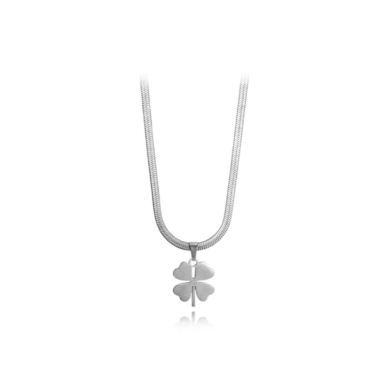 LuluCanaan Titanium Steel Necklaces Women's-0