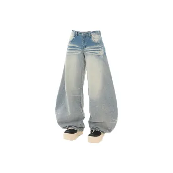 KLAMMKICKS Jeans Unisex Light Blue