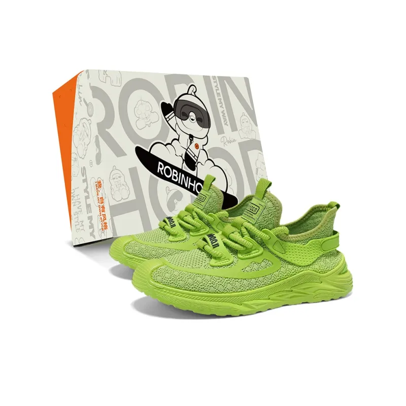 ROBINHOOD Cushioning, Slip Resistant, Abrasion Resistant, Coverage, Support Low Top Casual Shoes Men's-12