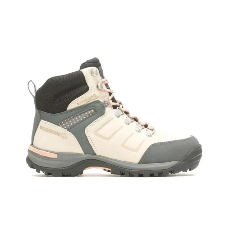 WOLVERINE Chisel 2 6' Steel Toe Waterproof Boots Fog Women's-1