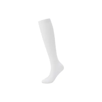 DESCENTE Knee High Socks Women's 1 Pack Bright White