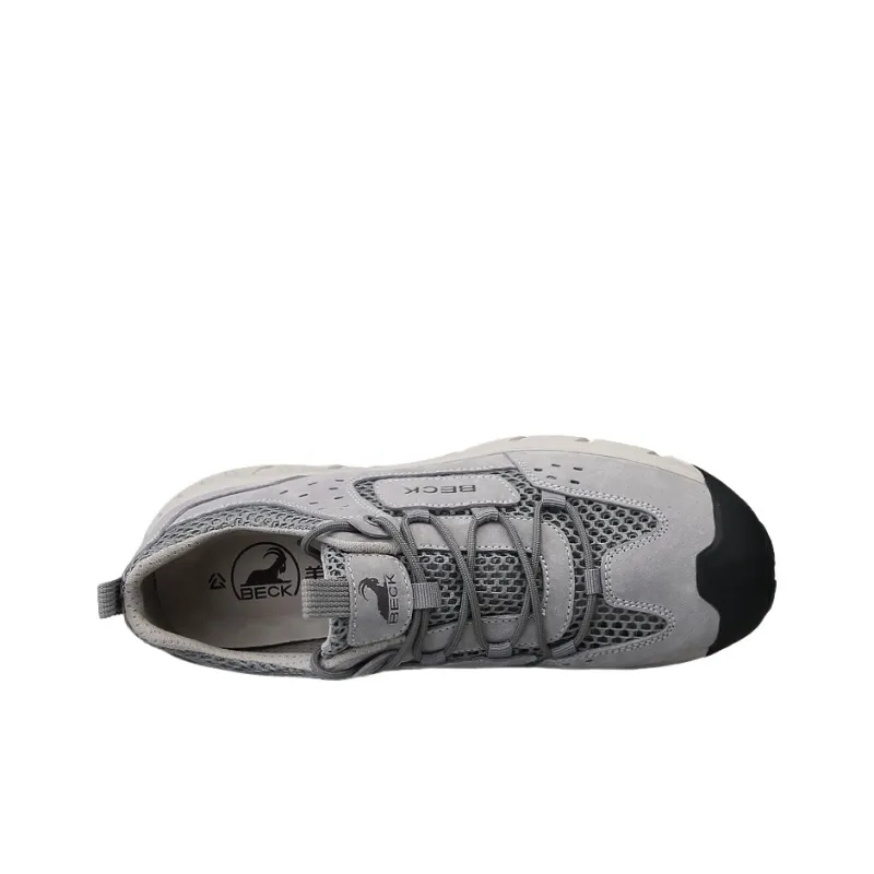 BECK Shock Absorbers With Slip Resistant And Abrasion Resistant Properties Low Top Casual Shoes Men's-4