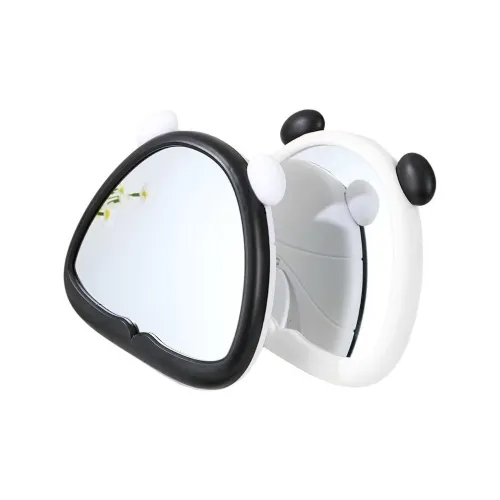 MITIANTU Panda Desktop Portable Makeup Mirror Instagram Style Women's Dormitory Cartoon Comb Set