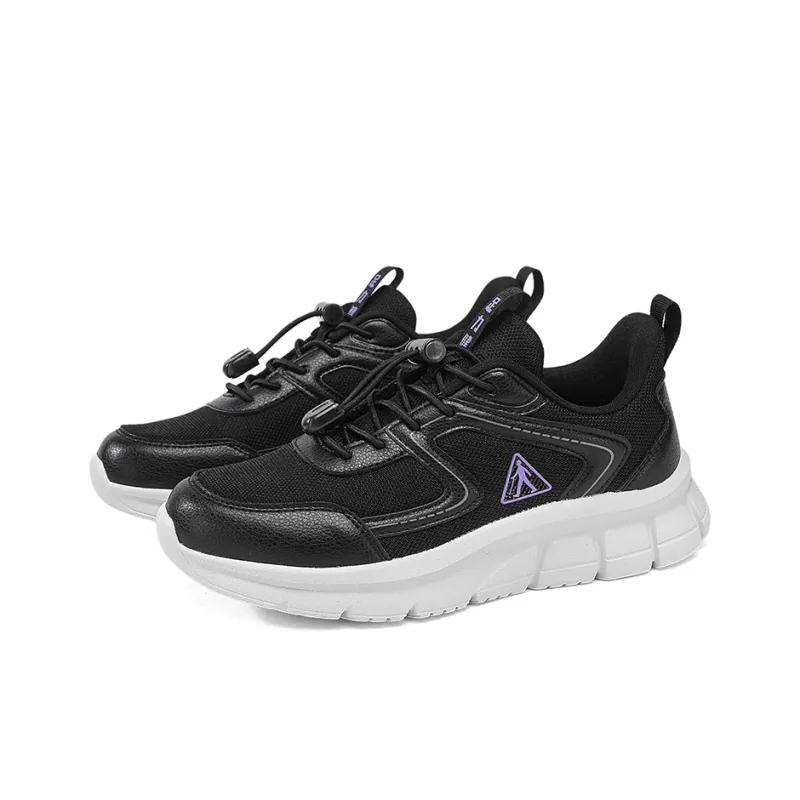 ZULIZ Sports Elderly Shoes Casual Shoes Women's Low Top Dark Reddish Purple/Black White/Pink/Light Purple-19