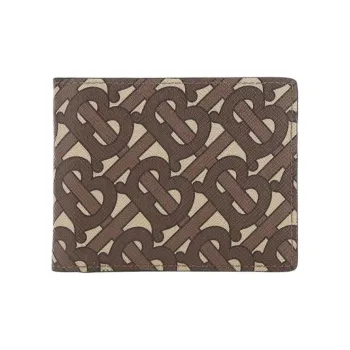Burberry Polyurethane Wallet Men's Brown