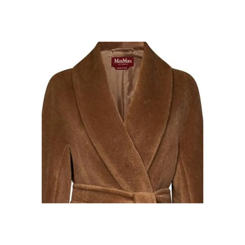 MaxMara Studio Belted Long Sleeved Coat-3