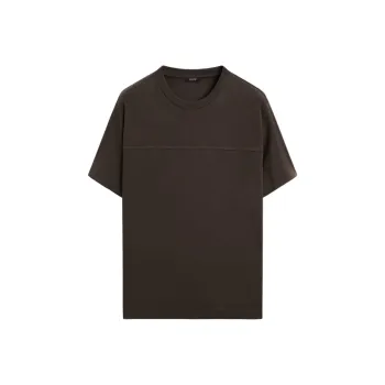 Massimo Dutti T Shirts Men Brown