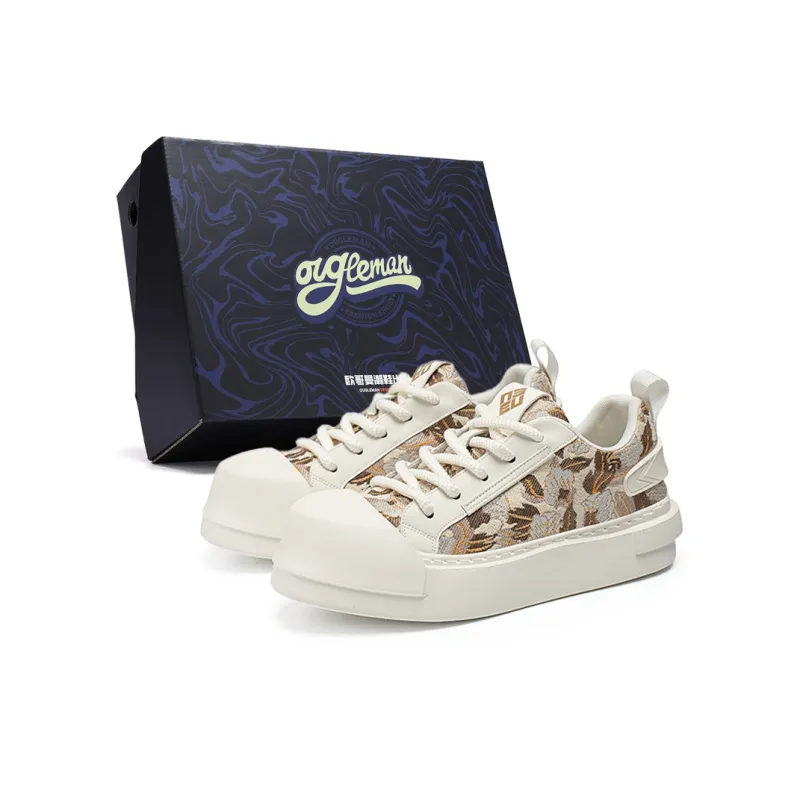 OUGLEMEN Low Top Skateboard Shoes Men's-10