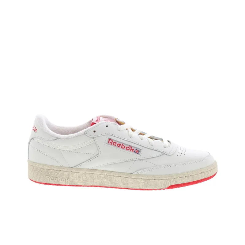 Reebok CLUB C 85 Anti Slip Wear Resistant Low Top Skateboard Shoes Unisex White-1