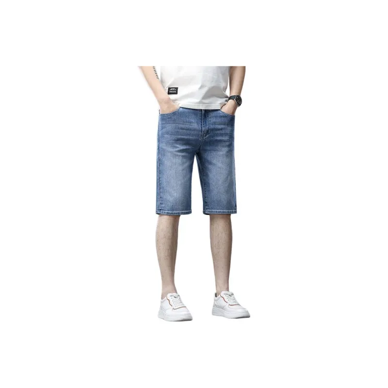 PRPK Summer Denim Shorts Straight Unisex-5