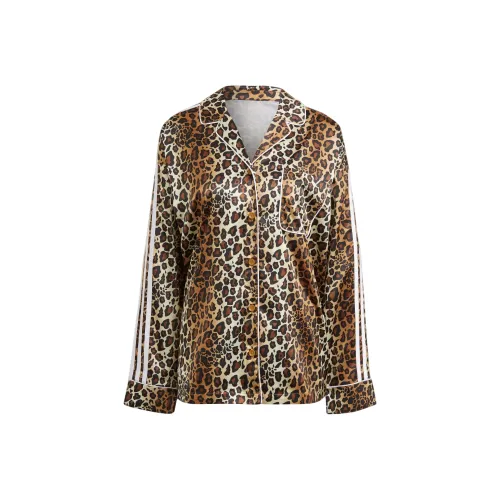 Adidas Originals Satin Shirt Women's Multicolor/Wheat Brown