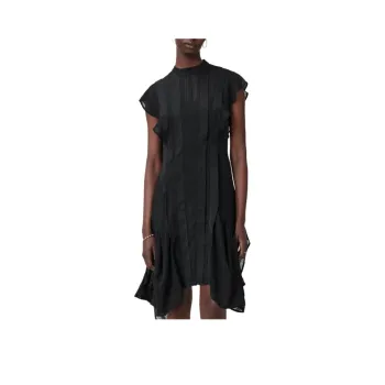 ALLSAINTS Short Sleeved Dress Women's Black
